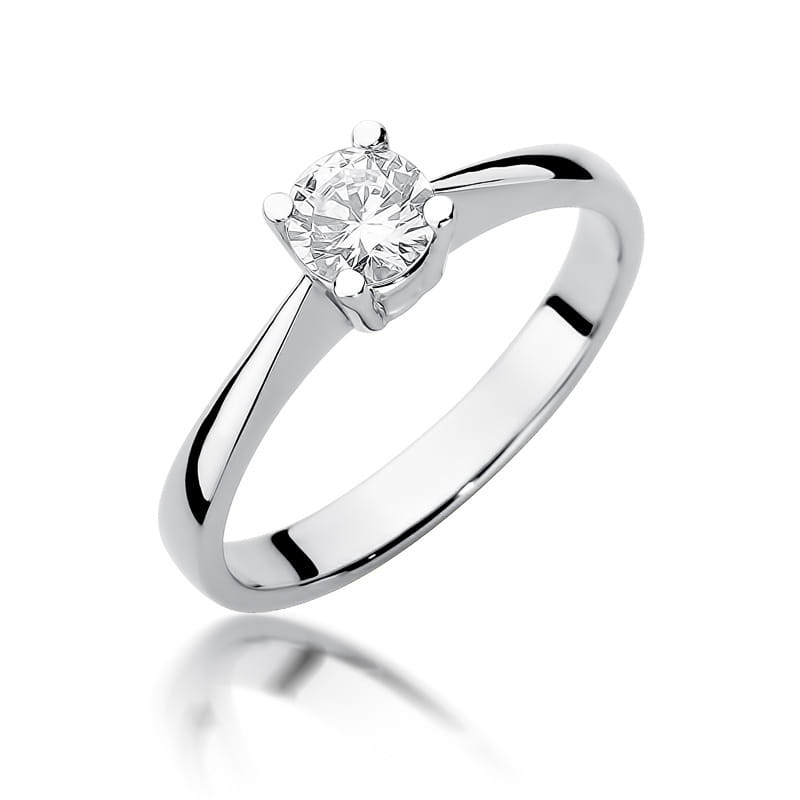 Inel Aur 9K cu Diamant Natural 0.50 ct, imaginea 5 din 8