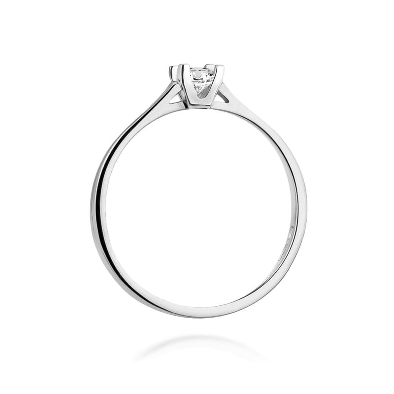 Inel Aur 9K cu Diamant Natural 0.09 ct, imaginea 7 din 8