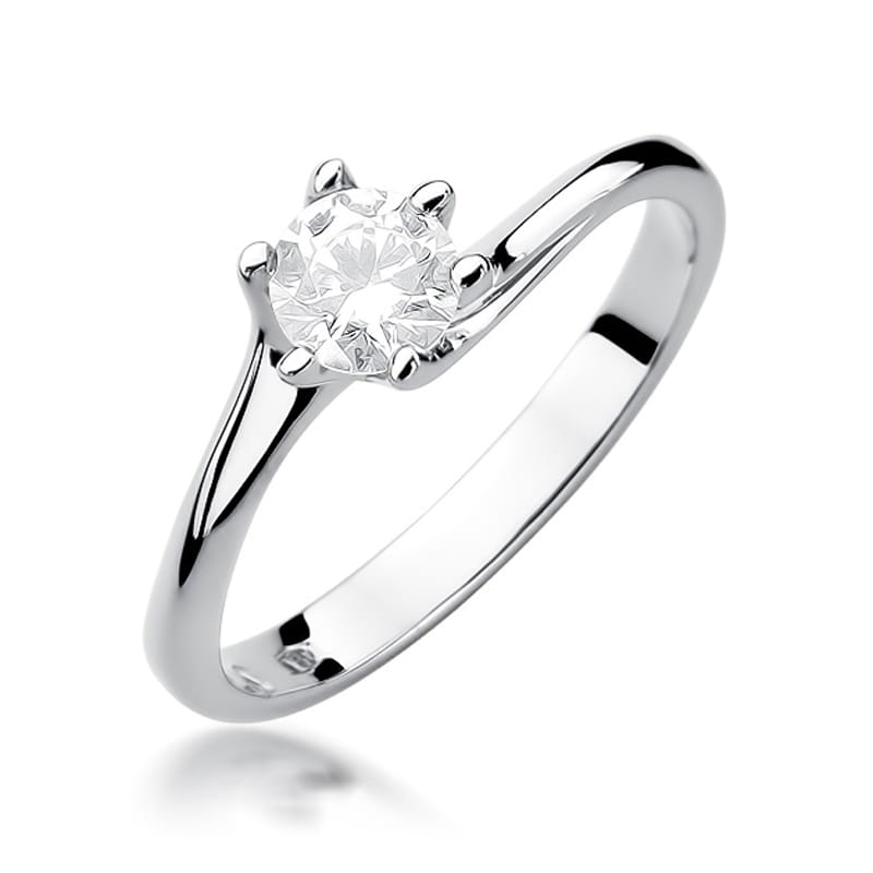Inel Aur 9K cu Diamant Natural 0.50 ct, imaginea 5 din 8