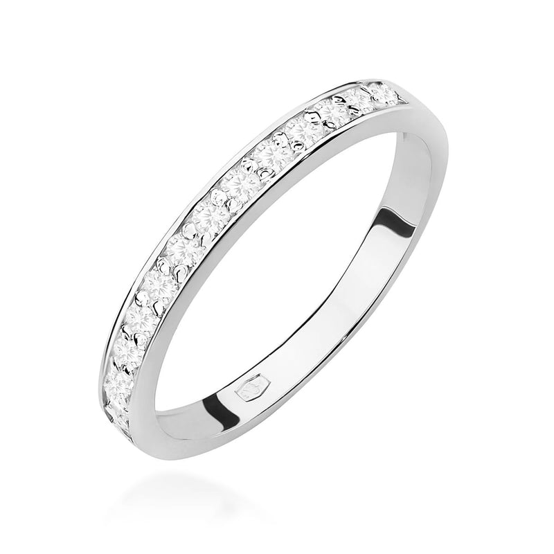 Inel Aur 9K cu Diamante Naturale 0.20 ct, imaginea 5 din 8