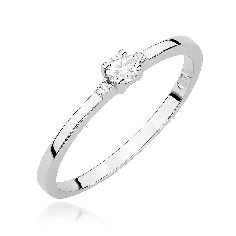 Inel Aur 9K cu Diamante Naturale 0.02 ct, imaginea 5 din 8