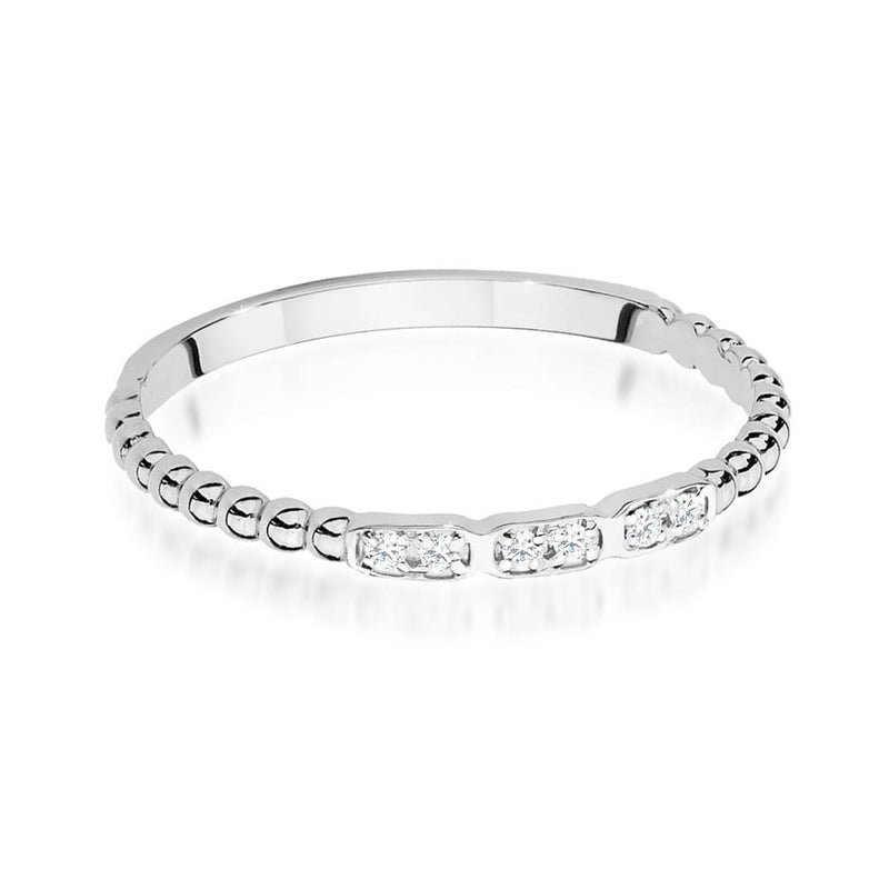 Inel Aur 9K cu Diamante Naturale 0.03 ct, imaginea 6 din 8