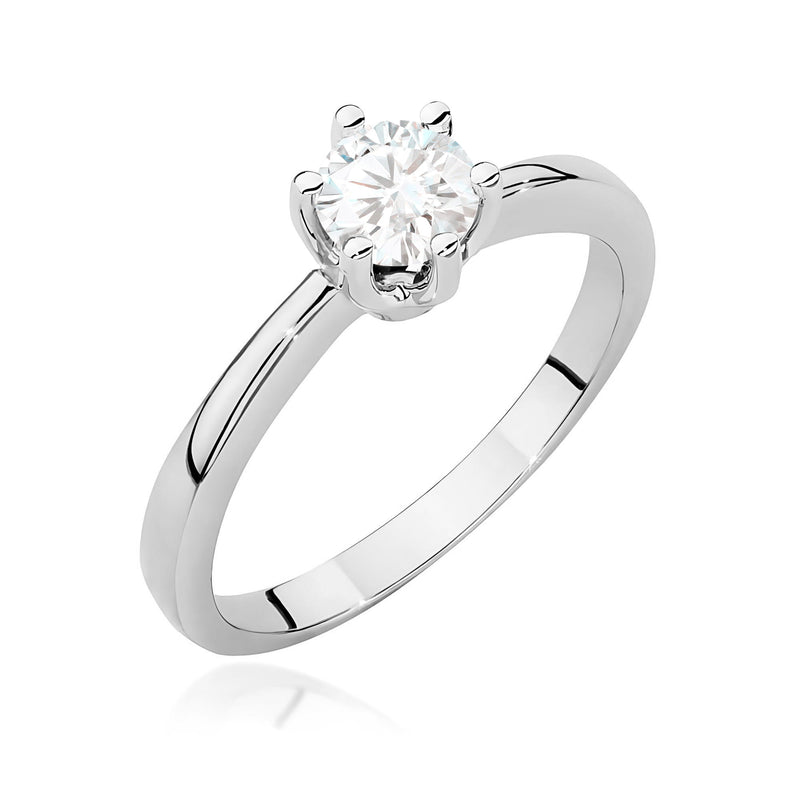 Inel Aur 9K cu Diamant Natural 0.50 ct, imaginea 5 din 8