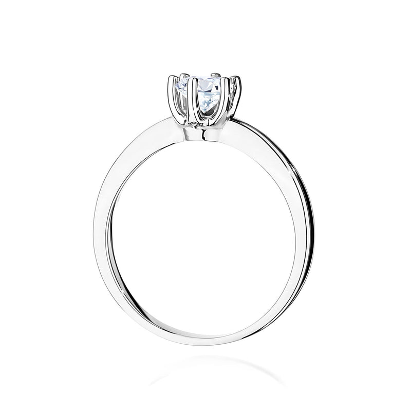 Inel Aur 9K cu Diamant Natural 0.50 ct, imaginea 7 din 8