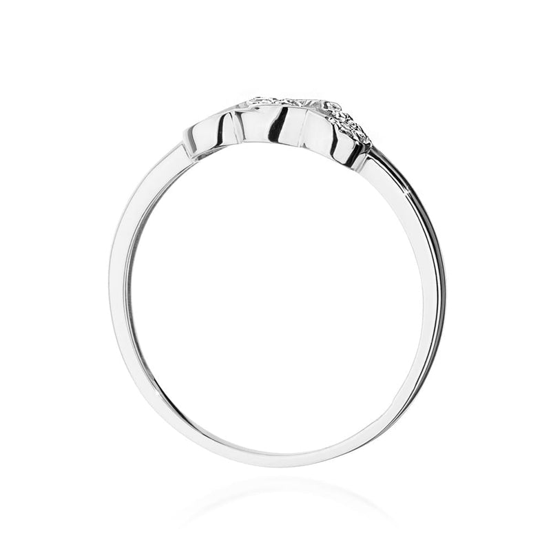 Inel Aur 9K cu Diamante Naturale 0.06 ct, imaginea 7 din 8