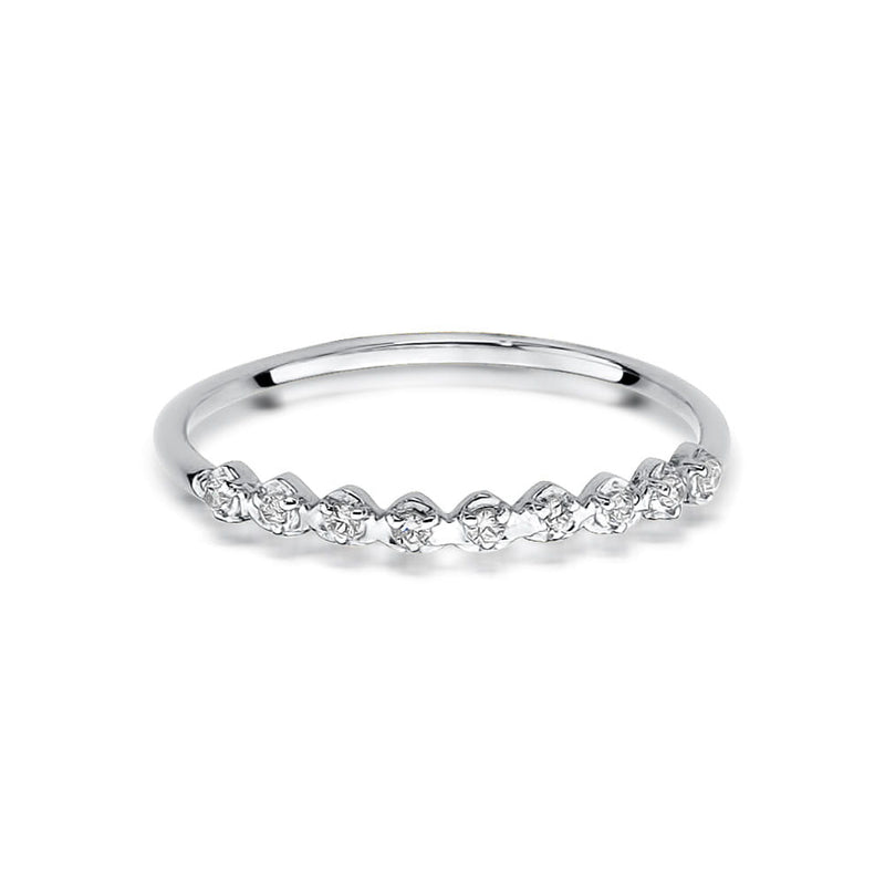 Inel Aur 9K cu Diamante Naturale 0.05 ct, imaginea 6 din 8