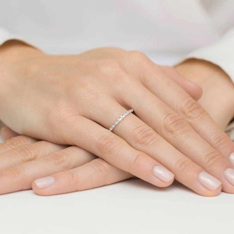 Inel Aur 9K cu Diamante Naturale 0.05 ct, imaginea 8 din 8