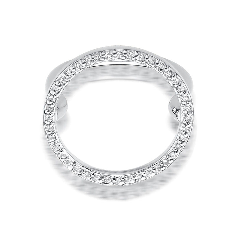 Inel Aur 9K cu Diamante Naturale 0.20 ct, imaginea 5 din 6