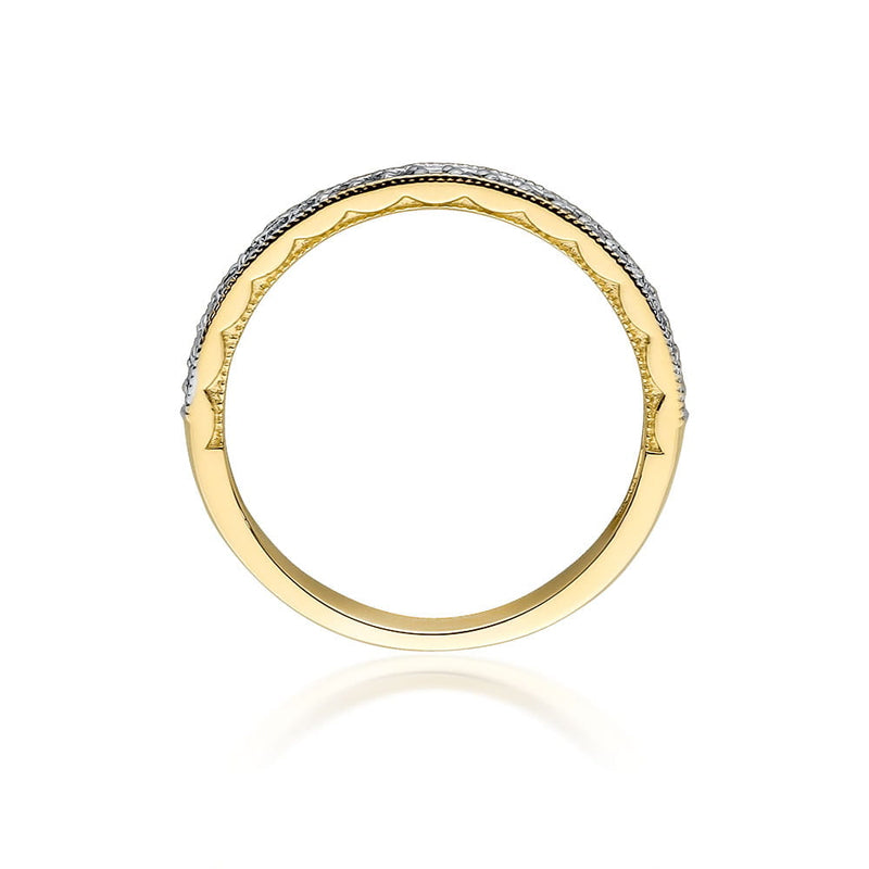 Inel Aur 9K cu Diamante Naturale 0.11 ct, imaginea 3 din 8