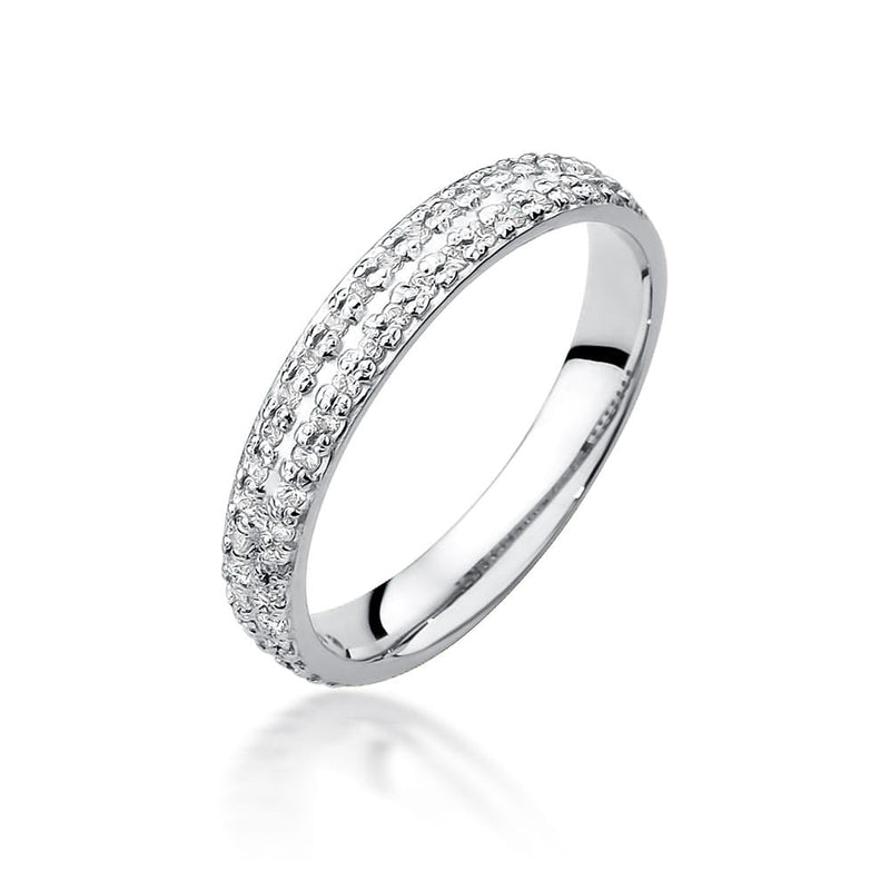 Inel Aur 9K cu Diamante Naturale 0.23 ct, imaginea 5 din 8