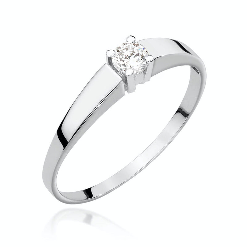Inel Aur 9K cu Diamant Natural 0.20 ct, imaginea 4 din 6