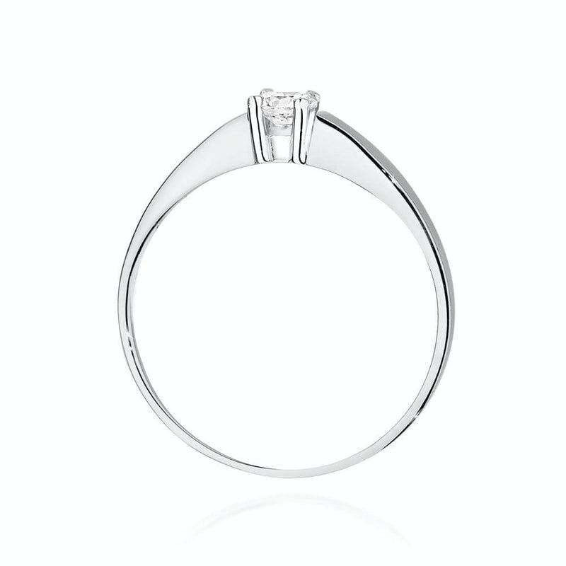 Inel Aur 9K cu Diamant Natural 0.20 ct, imaginea 6 din 6