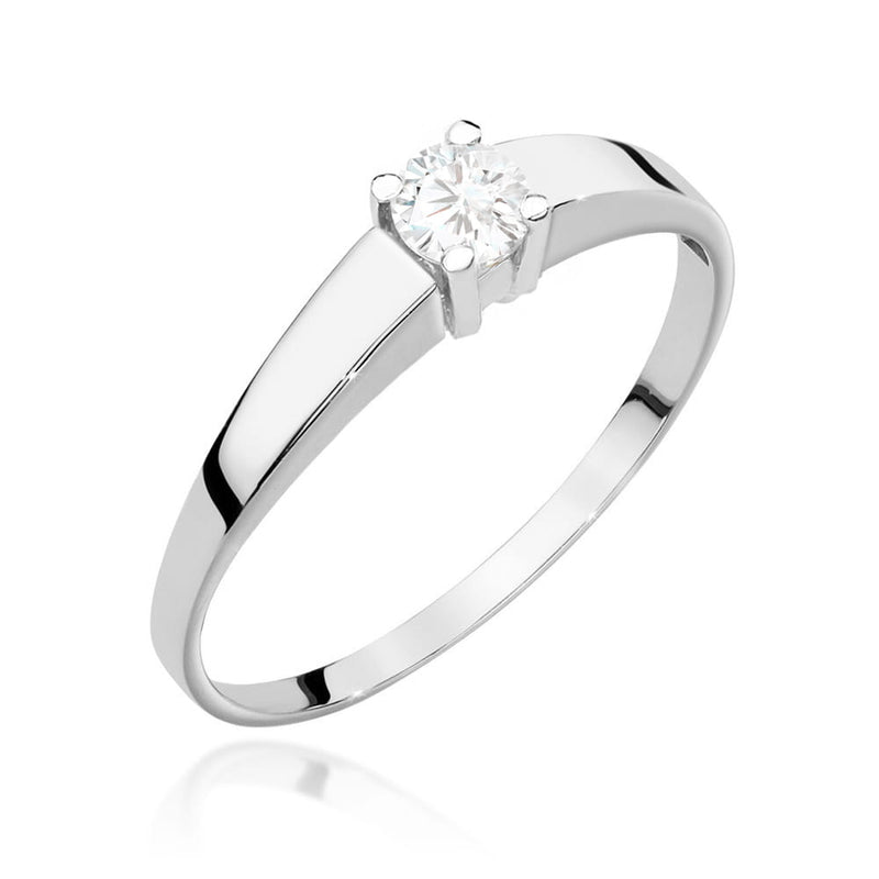 Inel Aur 9K cu Diamant Natural 0.25 ct, imaginea 4 din 6