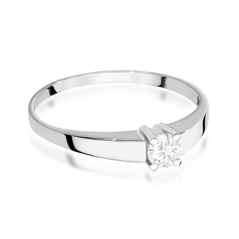 Inel Aur 9K cu Diamant Natural 0.25 ct, imaginea 5 din 6
