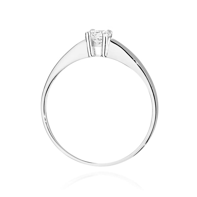 Inel Aur 9K cu Diamant Natural 0.25 ct, imaginea 6 din 6