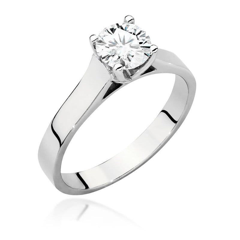 Inel Aur 9K cu Diamant Natural 0.70 ct, imaginea 4 din 6