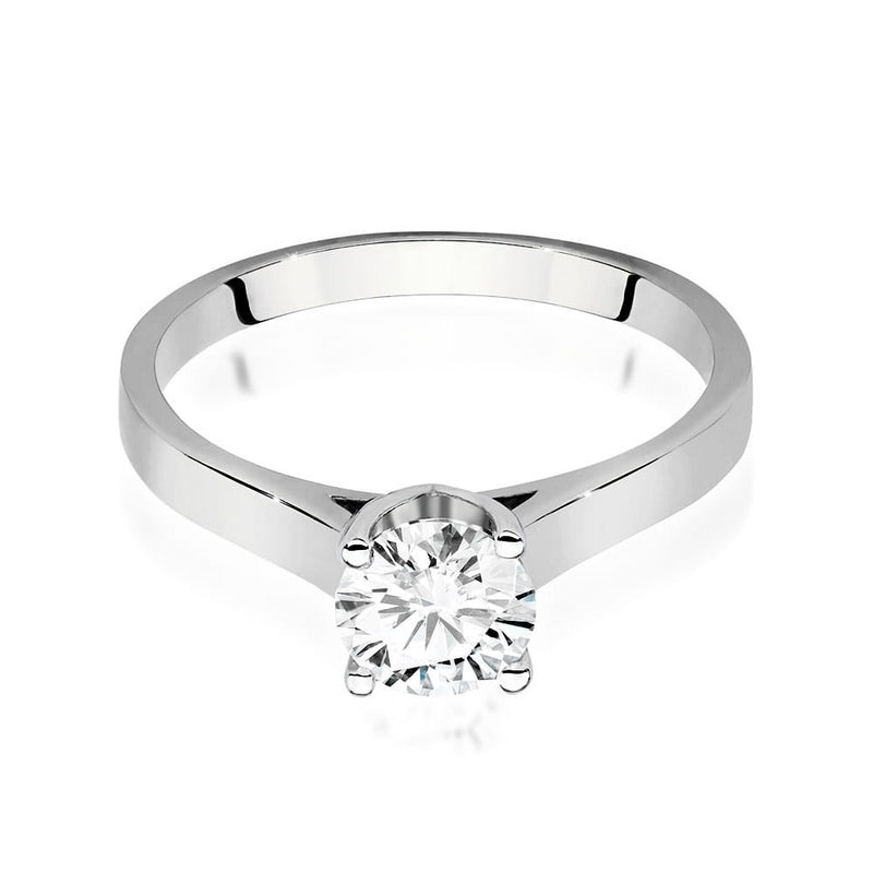 Inel Aur 9K cu Diamant Natural 0.70 ct, imaginea 5 din 6