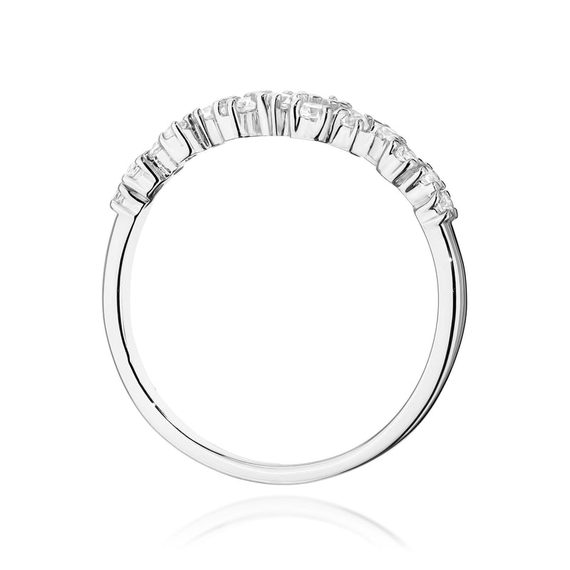 Inel Aur 9K cu Diamante Naturale 0.33 ct, imaginea 7 din 8