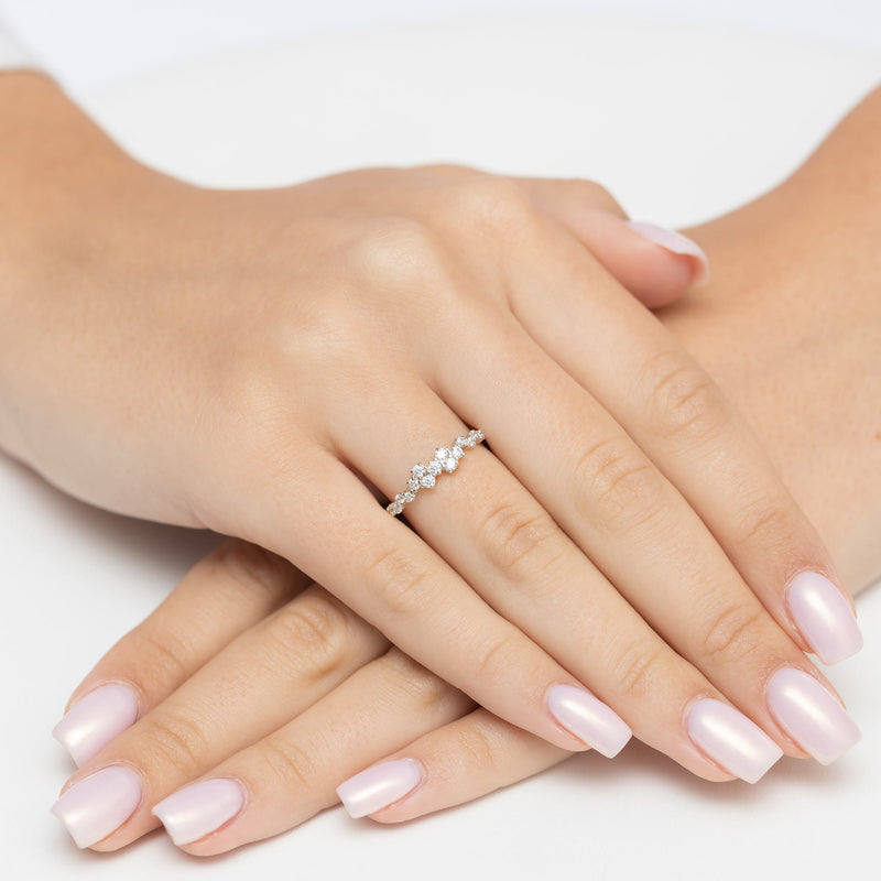 Inel Aur 9K cu Diamante Naturale 0.33 ct, imaginea 8 din 8
