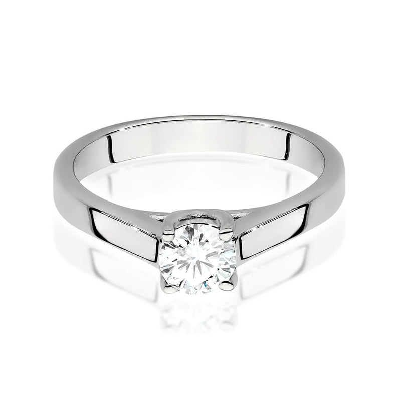 Inel Aur 9K cu Diamant Natural 0.50 ct, imaginea 5 din 6