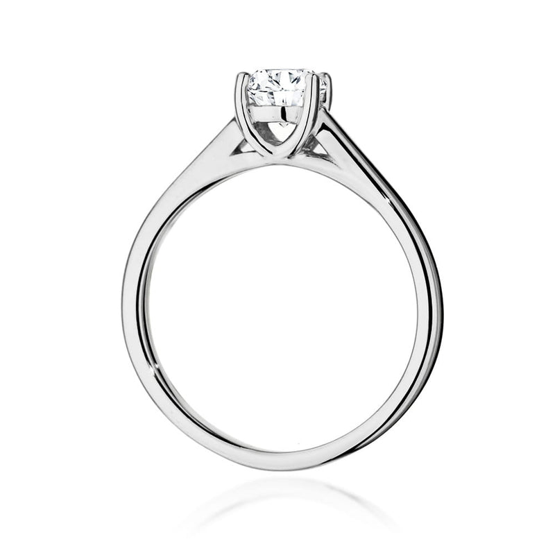 Inel Aur 9K cu Diamant Natural 0.70 ct, imaginea 6 din 6