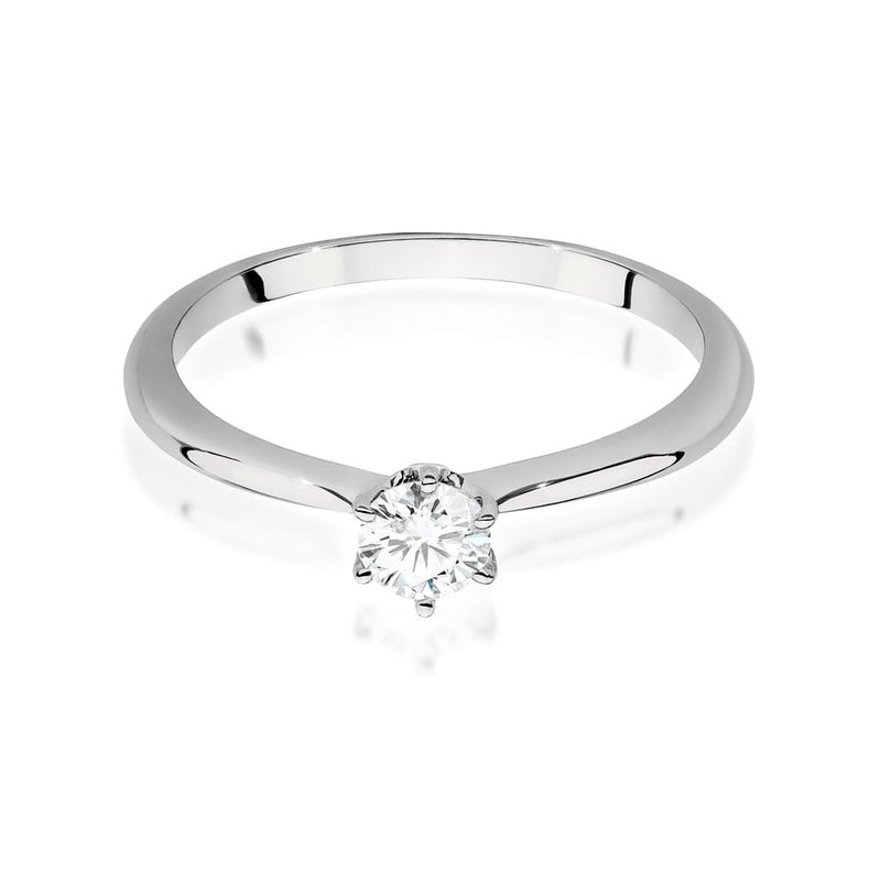 Inel Aur 9K cu Diamant Natural 0.40 ct, imaginea 5 din 6