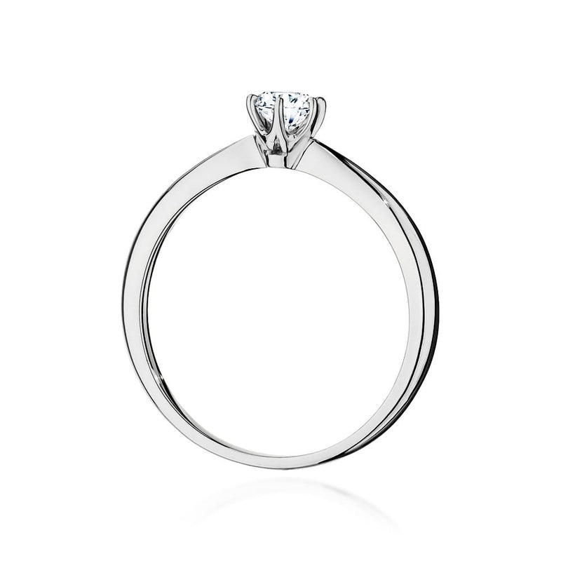 Inel Aur 9K cu Diamant Natural 0.40 ct, imaginea 6 din 6