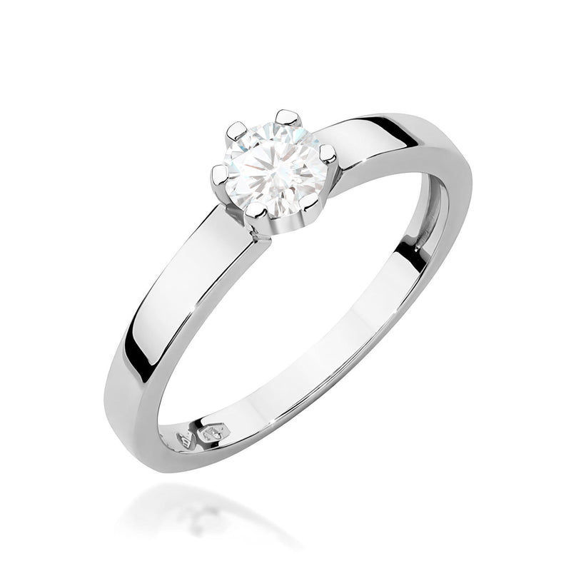 Inel Aur 9K cu Diamant Natural 0.25 ct, imaginea 5 din 8