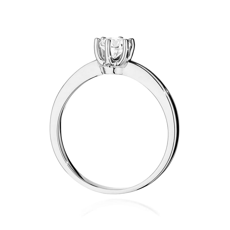 Inel Aur 9K cu Diamant Natural 0.40 ct, imaginea 7 din 8