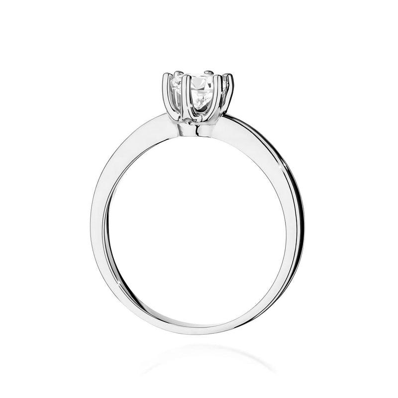 Inel Aur 9K cu Diamant Natural 0.50 ct, imaginea 7 din 8