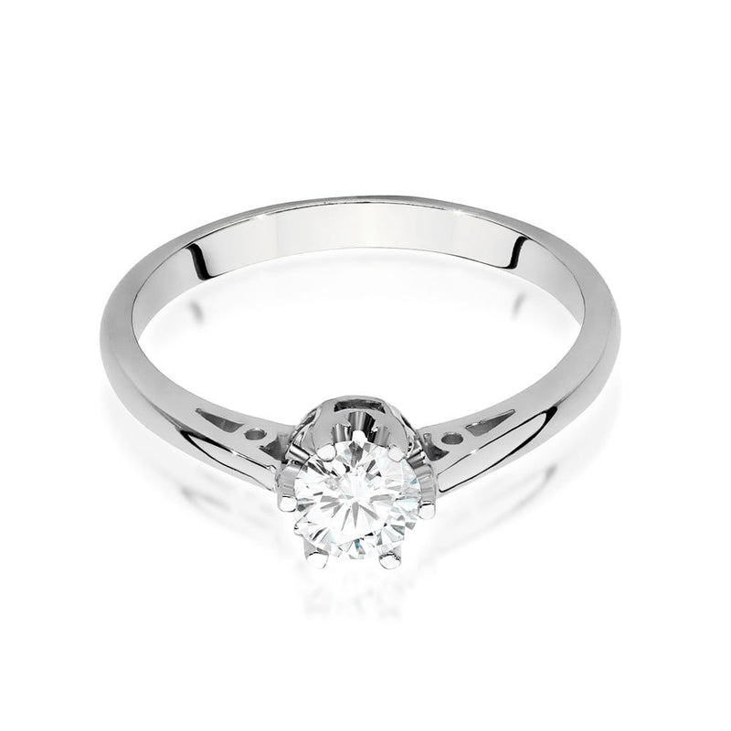 Inel Aur 9K cu Diamant Natural 0.40 ct, imaginea 5 din 6
