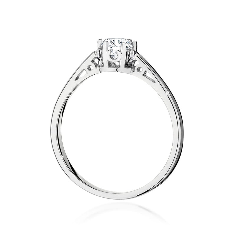 Inel Aur 9K cu Diamant Natural 0.40 ct, imaginea 6 din 6