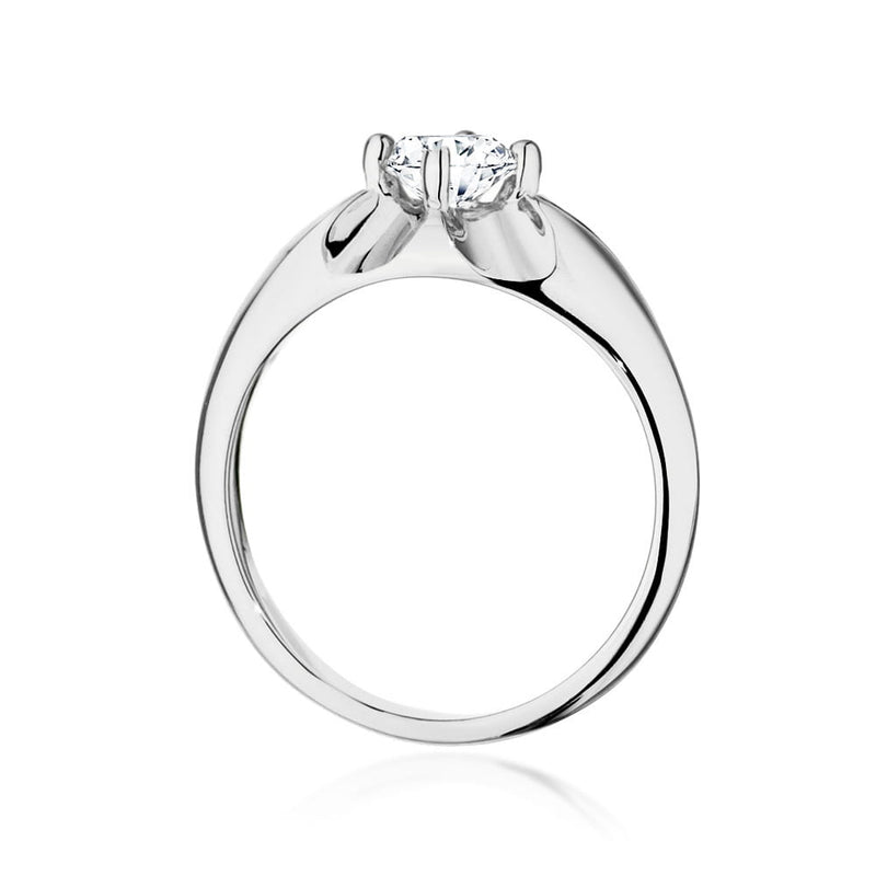 Inel Aur 9K cu Diamant Natural 0.50 ct, imaginea 6 din 6