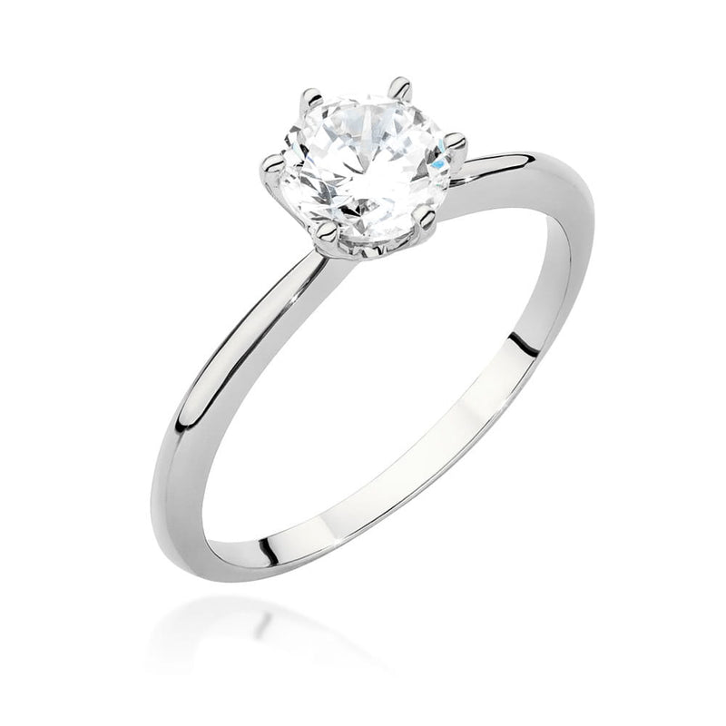 Inel Aur 9K cu Diamant Natural 1.00 ct, imaginea 4 din 6