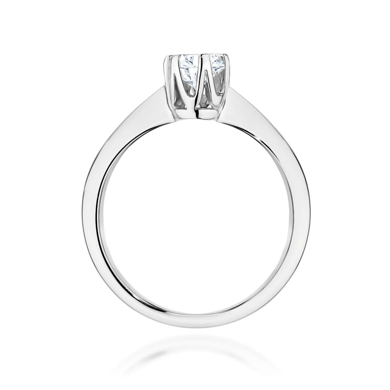 Inel Aur 9K cu Diamant Natural 0.40 ct, imaginea 6 din 6