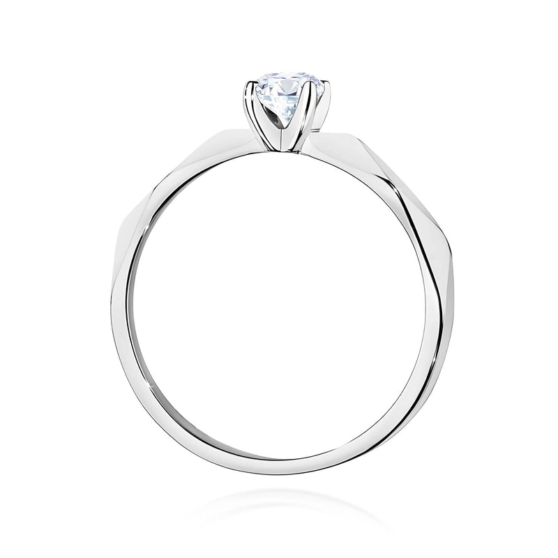 Inel Aur 9K cu Diamant Natural 0.25 ct, imaginea 7 din 8