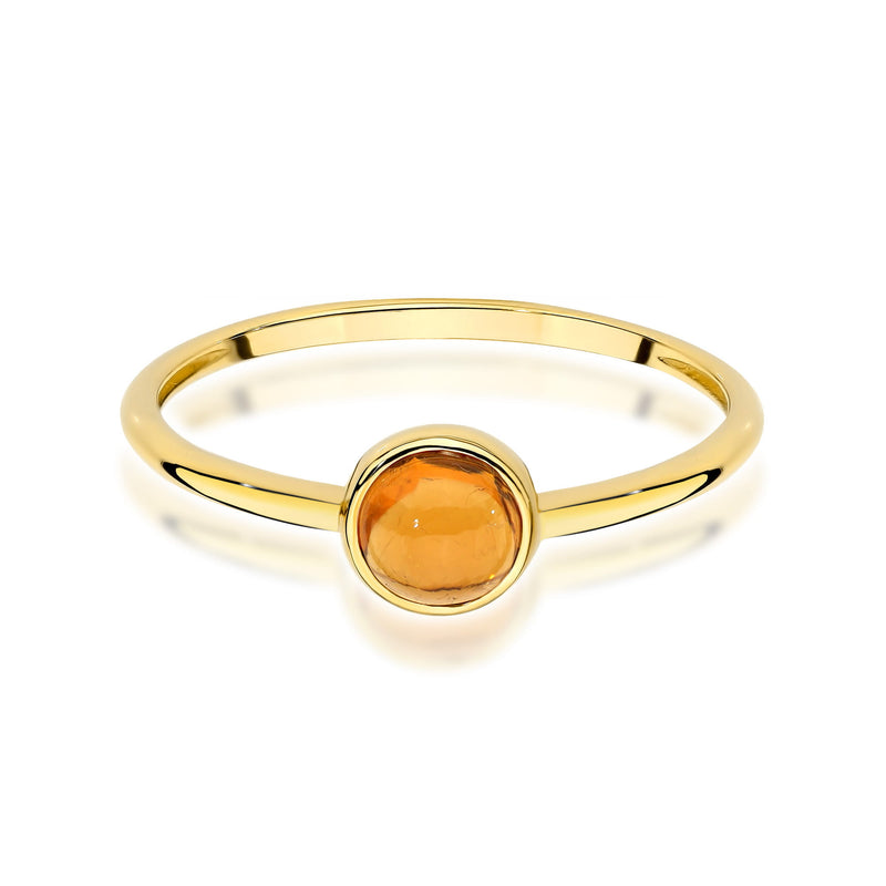 Inel Aur 9K cu Yellow Tourmaline 1.00 ct, imaginea 2 din 10