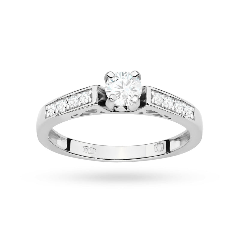 Inel Aur 9K cu Diamante de Laborator 0.42 ct, imaginea 9 din 9