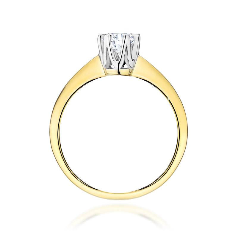 Inel Aur 9K cu Diamant de Laborator 0.70 ct, imaginea 3 din 8