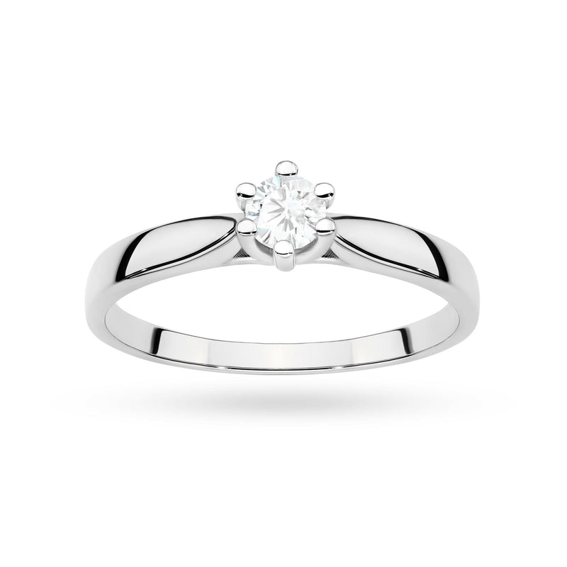 Inel Aur 9K cu Diamant de Laborator 0.30 ct, imaginea 10 din 10
