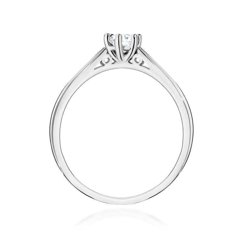 Inel Aur 9K cu Diamant de Laborator 0.30 ct, imaginea 9 din 10
