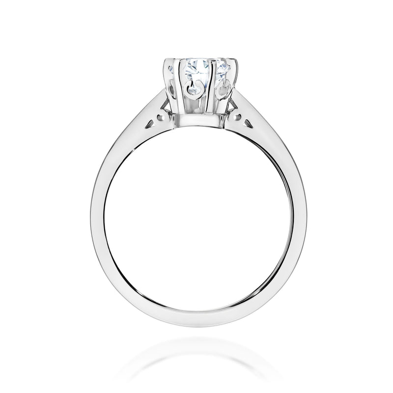 Inel Aur 9K cu Diamant de Laborator 1.00 ct, imaginea 8 din 9