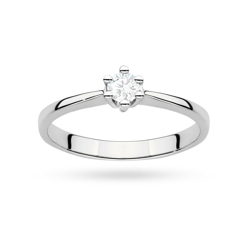 Inel Aur 9K cu Diamant de Laborator 0.15 ct, imaginea 8 din 8