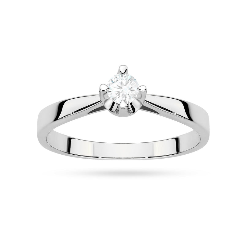 Inel Aur 9K cu Diamant de Laborator 0.20 ct, imaginea 8 din 8