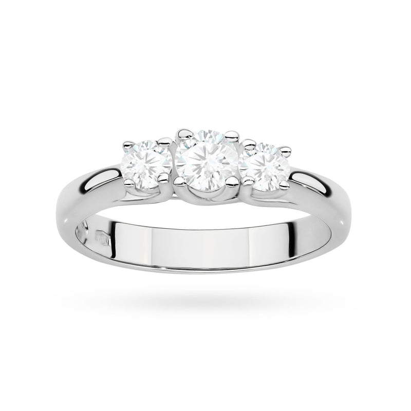 Inel Aur 9K cu Diamante de Laborator 0.49 ct, imaginea 9 din 9