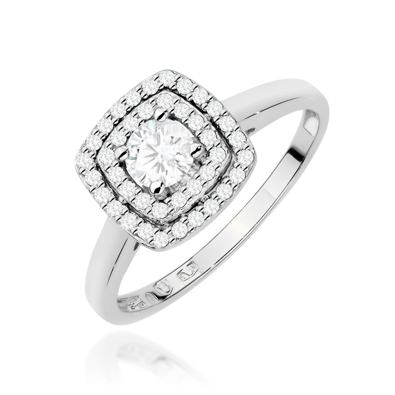 Inel Aur 9K cu Diamante de Laborator 0.50 ct, imaginea 5 din 8