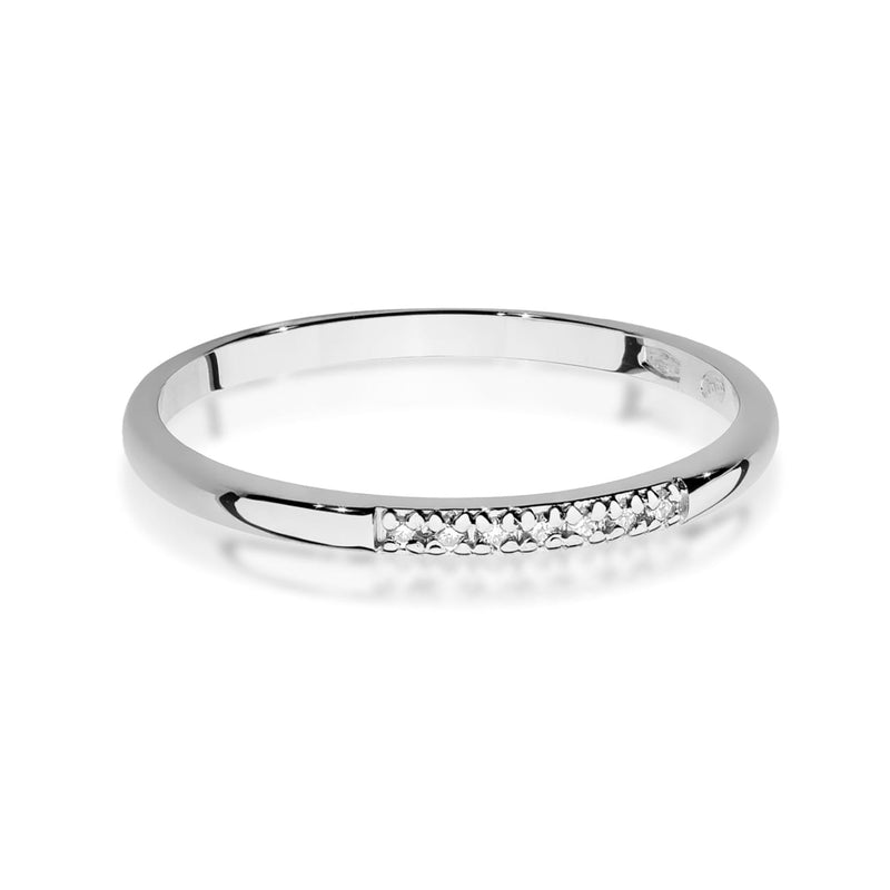 Inel Aur 9K cu Diamante Naturale 0.04 ct, imaginea 6 din 8