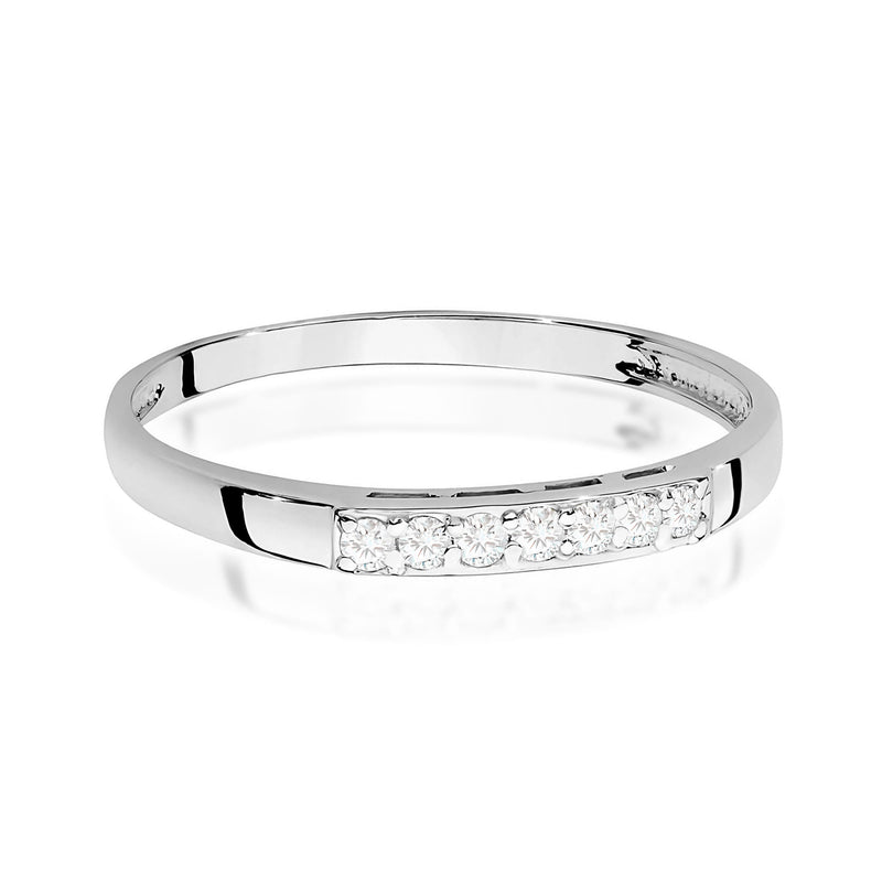 Inel Aur 9K cu Diamante Naturale 0.10 ct, imaginea 6 din 8