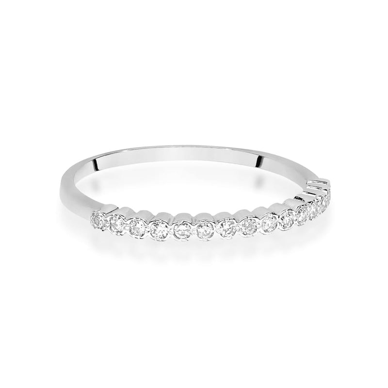 Inel Aur 9K cu Diamante Naturale 0.08 ct, imaginea 6 din 8