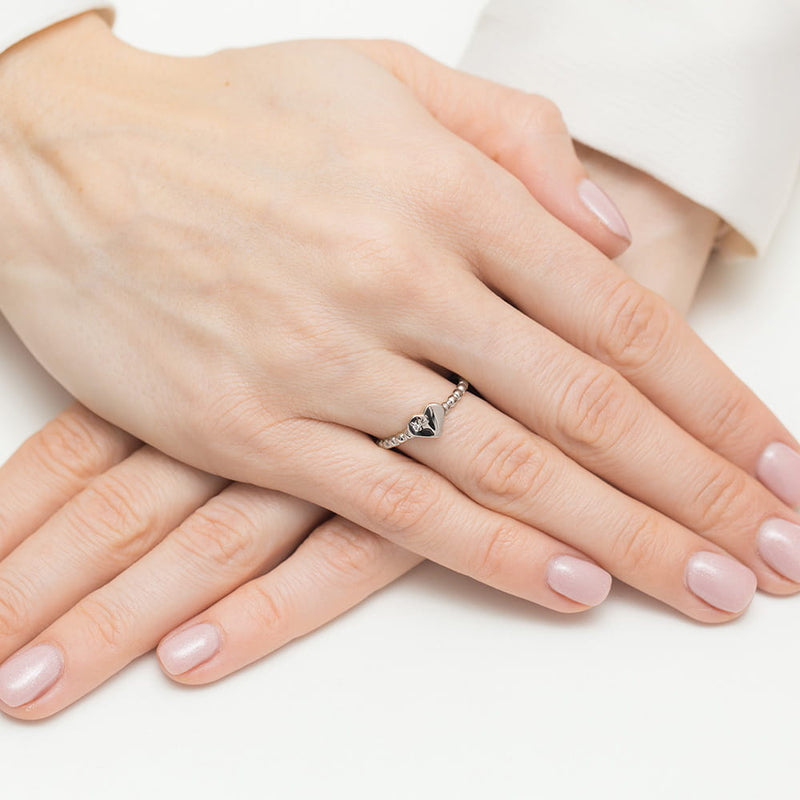 Inel Aur 9K cu Diamant Natural 0.01 ct, imaginea 8 din 8